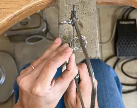 Atelier bijoux de la marque cano mexique fait main