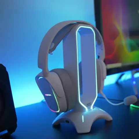 support casque gamer video