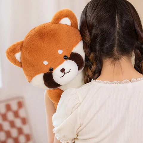 peluche-panda-roux-doudou